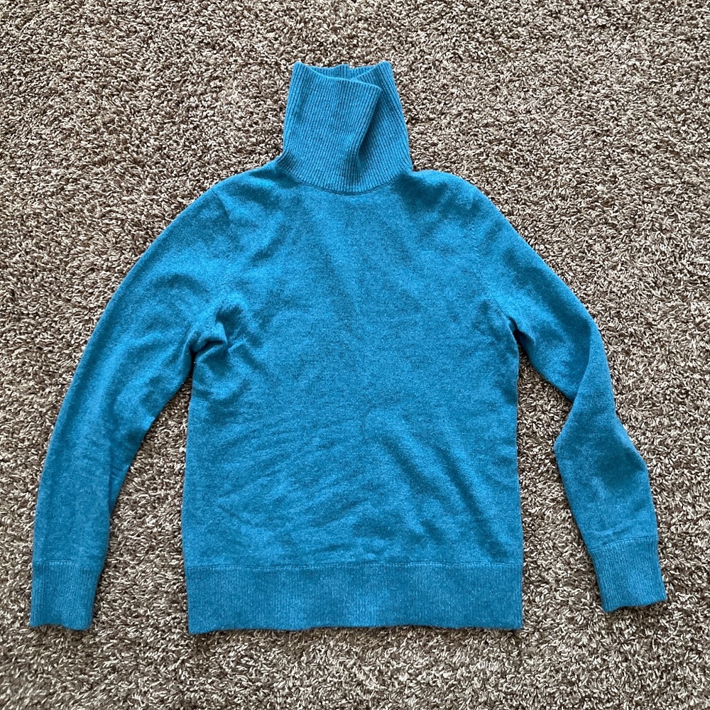 Lands End cashmere turtleneck size S